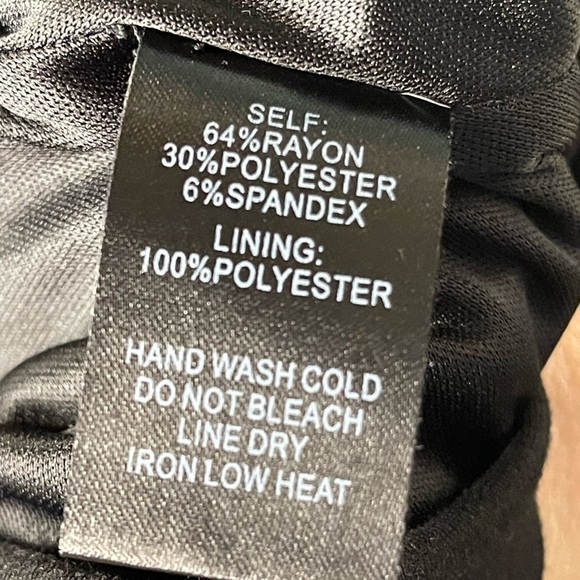 Lulu’s XS Black Stretchy Cutout and About Black Skater Dress - Picture 14 of 14